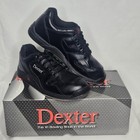 Dexter Ricky Ii Men s 9 9m Bowling Shoes B836-1 Black Slide Rite Soles Lace Up