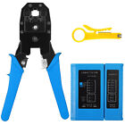 Rj45 Network Tester   3-in-1 Cable Crimper   Stripper Cat5e cat6 Tool Kit