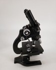 Vintage Ao Spencer Buffalo Microscope In Original Case  254532