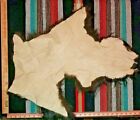  large Sizes  Premium Bison Buffalo Scrap Fur Hide Leather New Tanned Soft Tan 