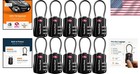 Travel Confidently With 10 Tsa Approved Durable Cable Locks - All Uses