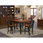 5  Pc  Counter  Height  Dining  Set-square  Counter  Height  Table  And  4    