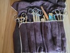 Antique Doctor Bag With Vintage Medical Instruments And Supplies