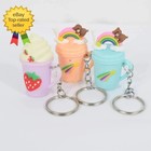 50pcs Bulk Keychains Set Split Keychains Rings With Chain 1 Inch Key Rings