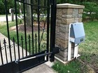 Usautomatic Sentry 120320 300 Single Gate Operator Solar And Ac Charging Options