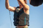 Men s Adult Neoprene Pfd Life Jacket And Vest  Dual Size S m  Blue