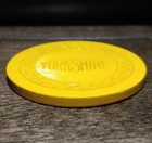 Yorkshire Club Illegal Casino Clay Poker Chip Yellow Newport Kentucky Cincinnati