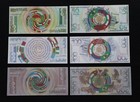 Lot 3 Pcs brics Summit 50 100 200advertised Global Notes  unc Free Shipping