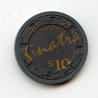 10 00 Chip From The Foxwoods Casino Ledyard Connecticut Sinatra