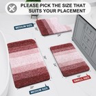 Arotive Bathroom Rugs Set 3 Piece Extra Soft And Absorbent Bath Rugs Machine