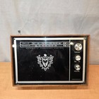 Vintage Am fm Transistor Radio Remembrance Mcm 10 x7  Woodgrain