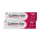 Travel Size Denture Adhesive Pack Of 2 - Cushion Grip  Waterproof  Glue-free  Ti