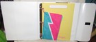 Vintage 1990 Mead Trapper Keeper Designer Series Binder Abstract Colored Math