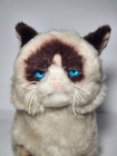 Gund Grumpy Cat Plush Stuffed Animal Meme 10  Chubby Mad Blue Eyes 