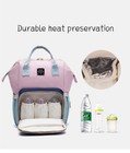 Large Capacity Diaper Bag  Mummy Nursing Nappy Backpack For Baby Travel   Sleep