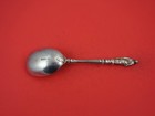 Apostles By English Sterling Silver Berry Spoon Gw Sheffield  3-d Handle 8 1 2 