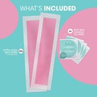 20 Nad s Hair Removal Strawberry   Cream Extra Long Wax Strips No Rub Formula