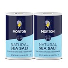Natural Sea Salt 26oz - 2 Pack  Gourmet Seasoning For Cooking   Baking
