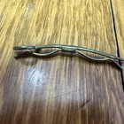 Vintage Golden Sword Shirt Collar Clasp Not Marked  Tie Bar Toe Clip