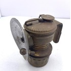 Vintage Brass Miner Lamp Carbide Lantern Industrial Decor For Parts