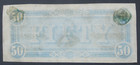 Genuine 1864  50 Dollar Note   The Confederate States Of America   Richmond  Va
