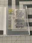 Stampin Up Christmas Means More Stamp Set Retired