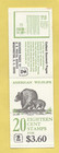 Stamp Booklet Us  American Wildlife  18 Cent Stamps  20 Stamps In Booklet
