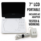 Toshiba Sd-p74swn 7  Portable Dvd Player With Ac Adapter     Tested   Working