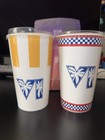 Gta Vi Burger Shot   Cluckin Bell Collectible Cup Set Miami Heat Rockstar Promo