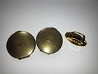 Vintage 3pcs stratton Portrait Compacts  powder  Mirror  Lip Stick Holder  Nos