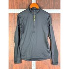 Nike Pro Combat Hyperwarm 1 2 Zip Pullover Training Top Thumbholes Womens Large
