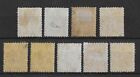 St Vincent 1913 Gv Definitives Fine Used  9v 
