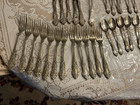 Rare German Silver Flatware Set Service 50 Pieces