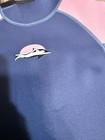 Xuler Wetsuit Neoprene Zip Back new  child Size 12 Pink navy Blue