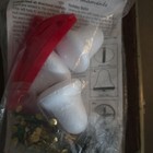 Holiday Sequin Beaded Ornament Kit  Golden Bells Push Pin Christmas 