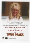 Kathleen Wilhoite As Gwen Morton Twin Peaks Archives 2019 Autograph Card Auto