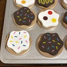Melissa   Doug Cookie Dough Slice And Bake Wooden Toy Kitchen Set W Baking Sheet