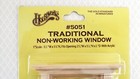 Dollhouse Window Traditional Non Working 1 12 Scale Houseworks 5051 Miniatures