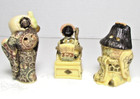 3 Vintage Netsuke Pendants 2-2 5 Inches
