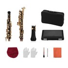Professional Oboe C Key Semi-automatic Style Gold-plated Keys