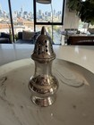 Vintage Silver Plate Sugar Caster Muffineer Shaker Pierced Dome Tableware