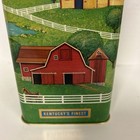 Vintage Old Charter Rare Kentucky Bourbon Tin Container  Great Condition 