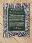 Dungeons   Dragons D d Quest For The Silver Sword Adventure Game 9342 1992 Tsr