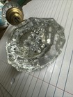 Antique Glass Door Knob From Victorian Estate D
