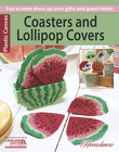 Leisure Arts Coasters And Lollipop Covers Plastic Canvas Cross Stitch Book