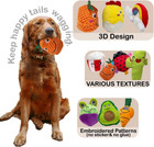 18 Pack Dog Squeaky Toys Cute Stuffed Pet Plush Puppy Chew For Small Medium Pets