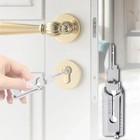 2-in-1 Stainless Steel Key Decoder Ss001 Pro Lock Decoder Repair Tools- 1pc  