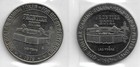 2 Vintage  1 Gaming Tokens - 2 Frontier Tokens 1979 1967  Las Vegas   21