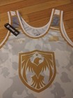 Cmbt Elite Combat Life Adult White   Gold Wrestling Singlet Nwt Size Xxl