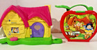 Little People Snow White s Kindness Cottage Lot-7 Dwarves  Bed   Table Set  Appl